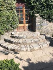 New stone steps in Blair Athol